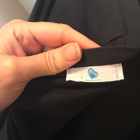 Bun Maternity Nursing Long Sleeve Crewneck Sweatshirt - Picture 5 of 9